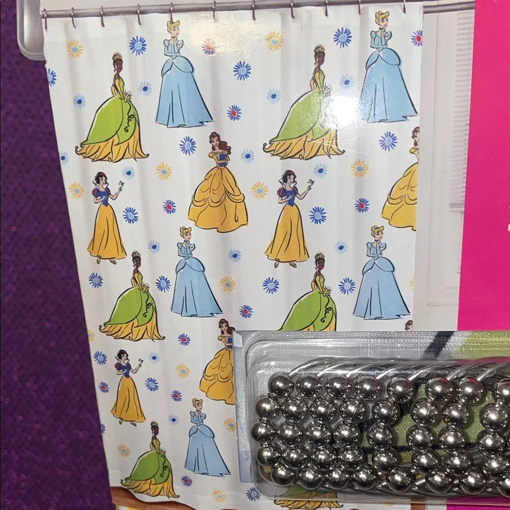 Disney Princess Shower Curtain Set